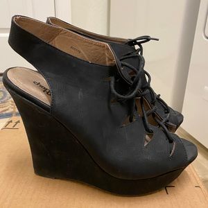 Strappy Wedges